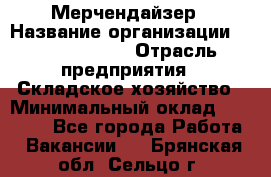 Мерчендайзер › Название организации ­ Team PRO 24 › Отрасль предприятия ­ Складское хозяйство › Минимальный оклад ­ 25 000 - Все города Работа » Вакансии   . Брянская обл.,Сельцо г.